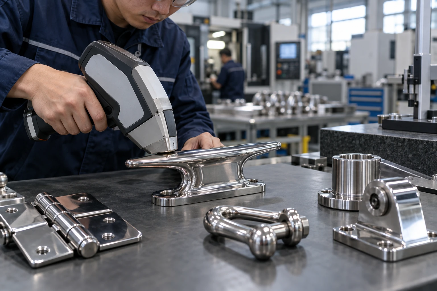 316/316L stainless steel marine hardware material verification