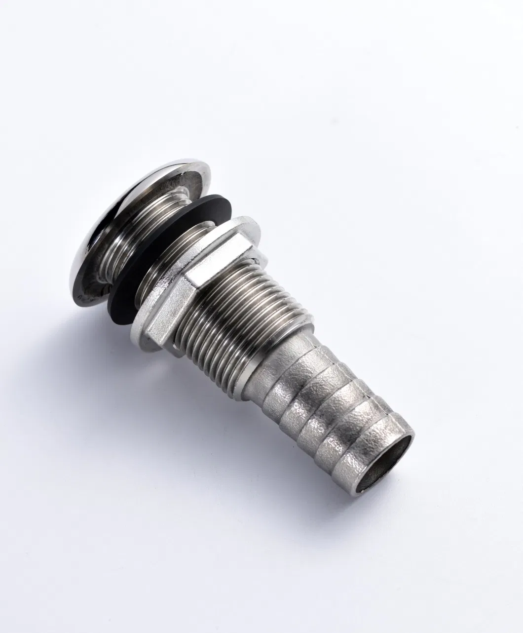 316L SS Fully Threaded Thru-Hull Fitting detail 2