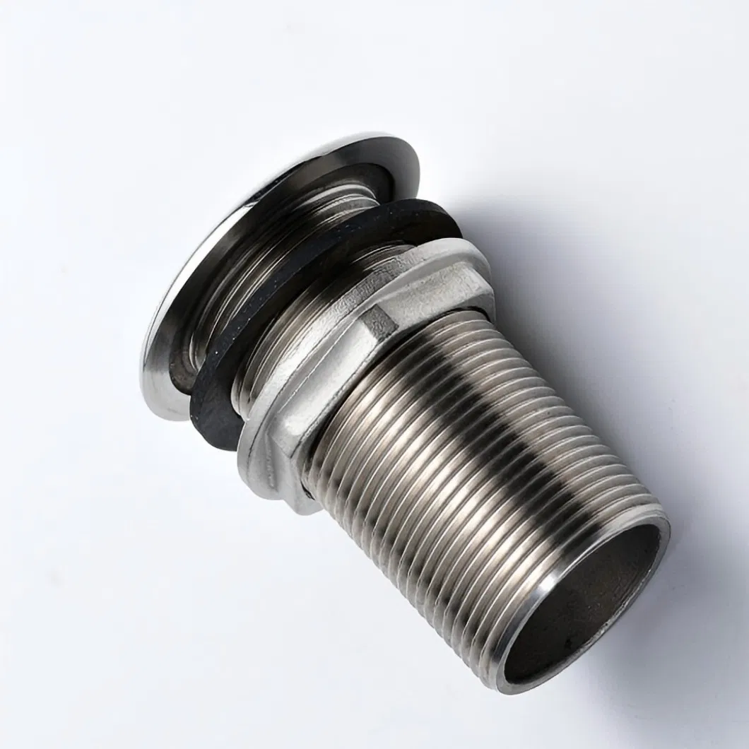 316L SS Thru-Hull with Hose Barb detail 5