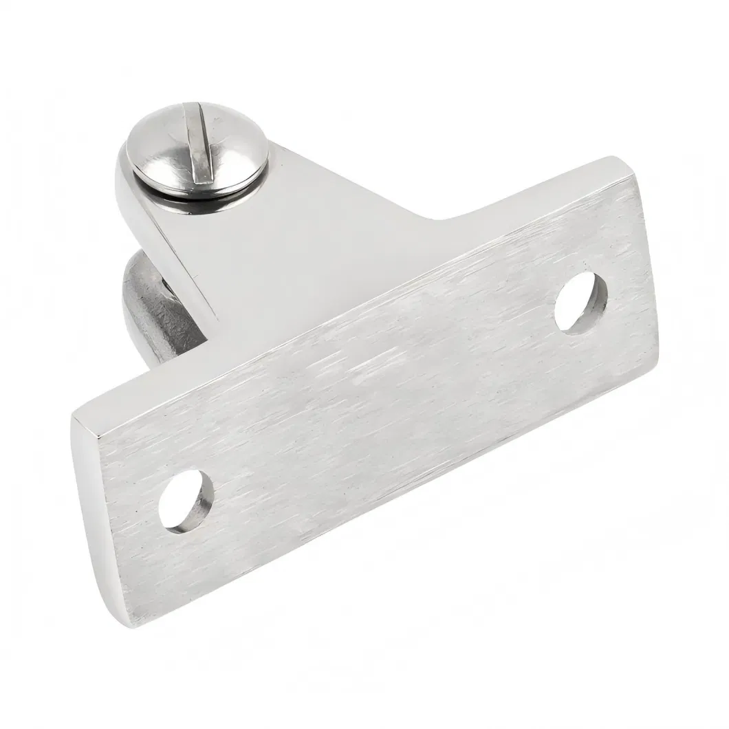 Angled Base Bimini Deck Hinge detail 4