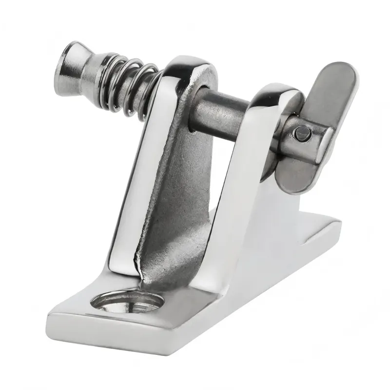 Angled Deck Hinge w/ Quick Release Pin