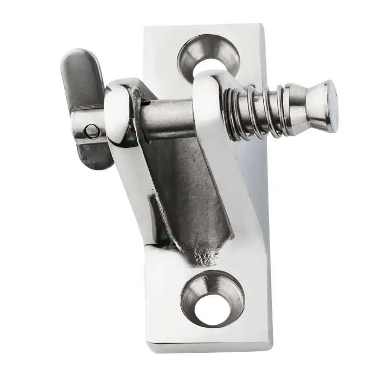 Angled Deck Hinge w/ Quick Release Pin detail 2