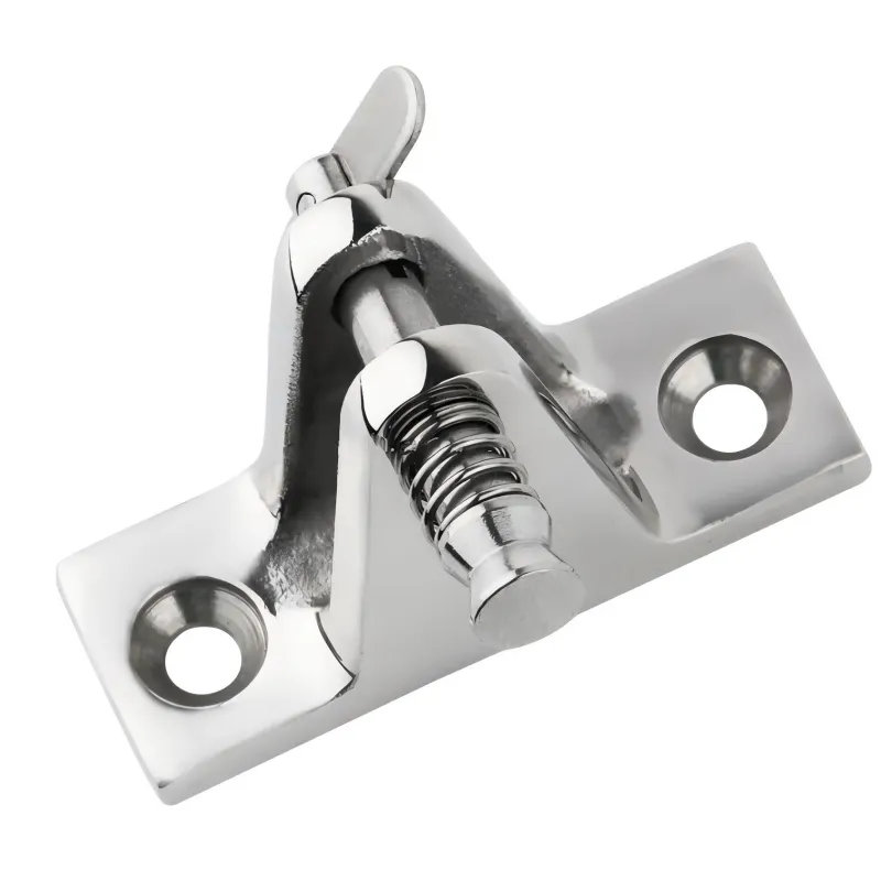 Angled Deck Hinge w/ Quick Release Pin detail 3