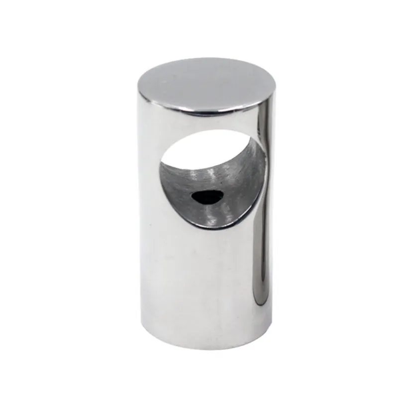 Bored-Through Center Rail Stanchion