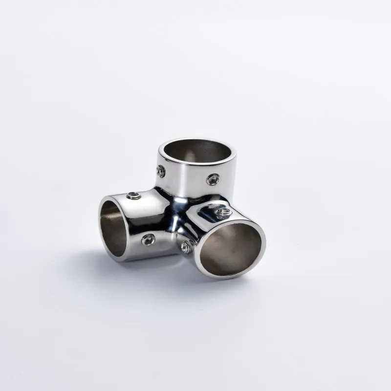 90° 3-Way Tee Rail Connector