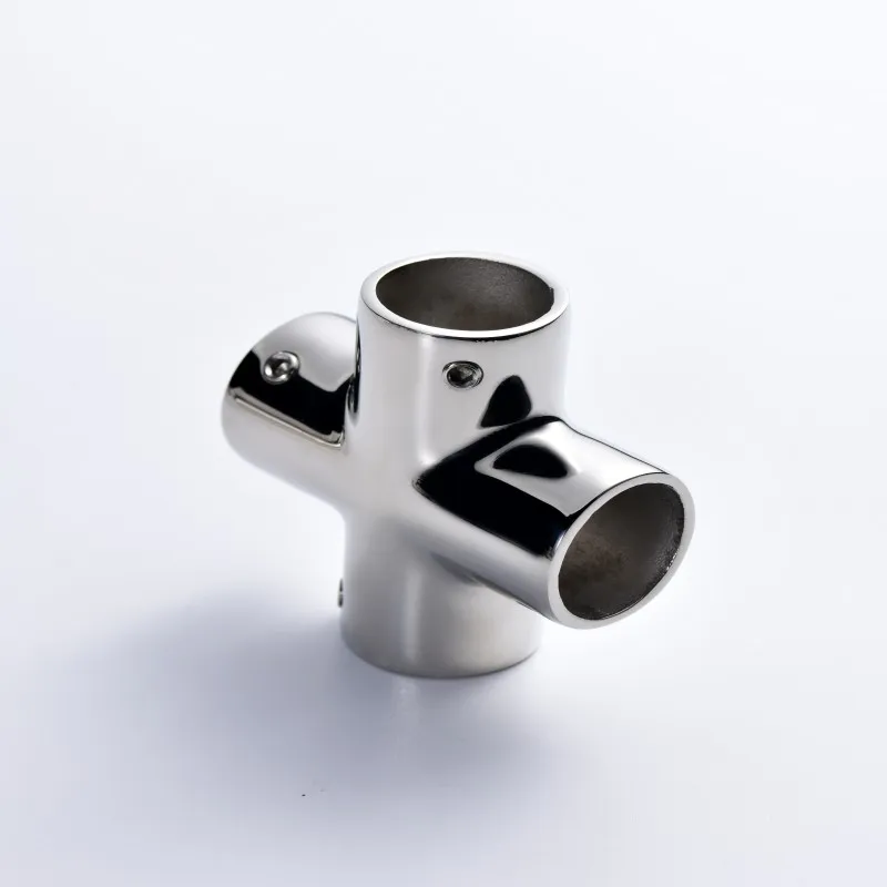 90-Degree 4-Way Cross Rail Connector