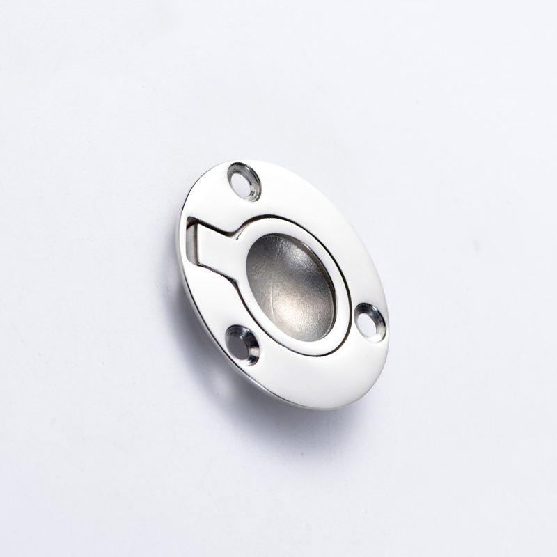 Round Flush Mount Deck Pull Ring detail 5