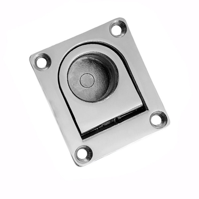 Spring-Loaded Square Flush Lift Ring detail 2