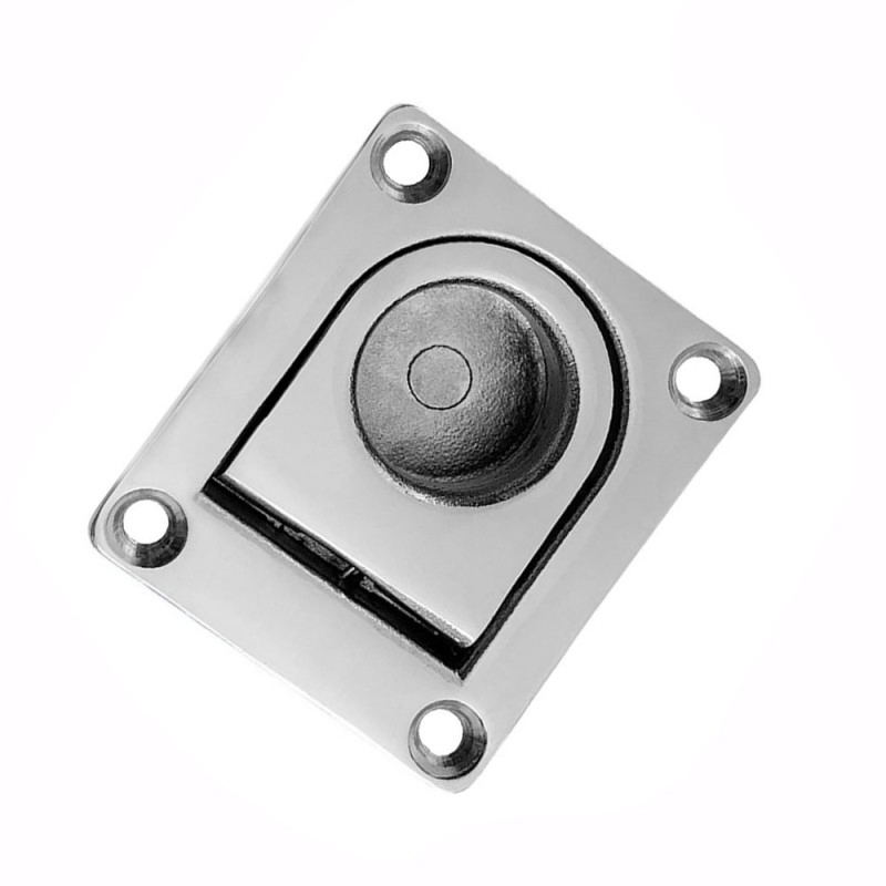 Spring-Loaded Square Flush Lift Ring detail 3