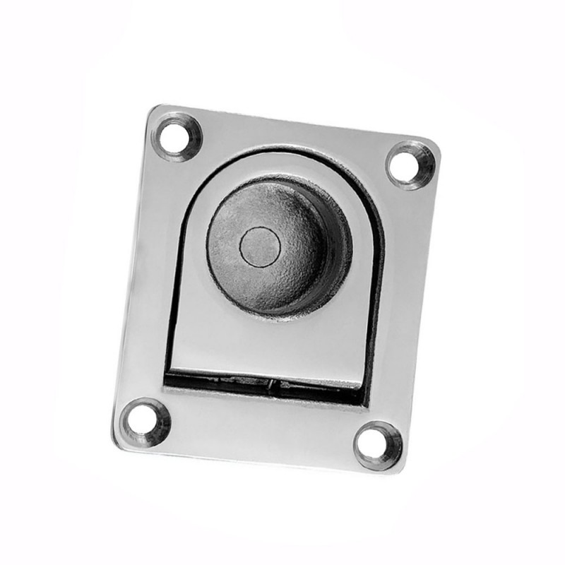 Spring-Loaded Square Flush Lift Ring detail 5