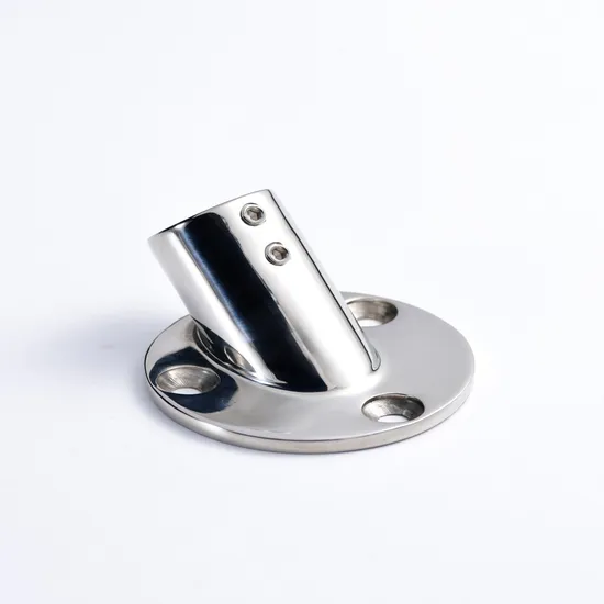 30° Round Handrail Base Fitting detail 5