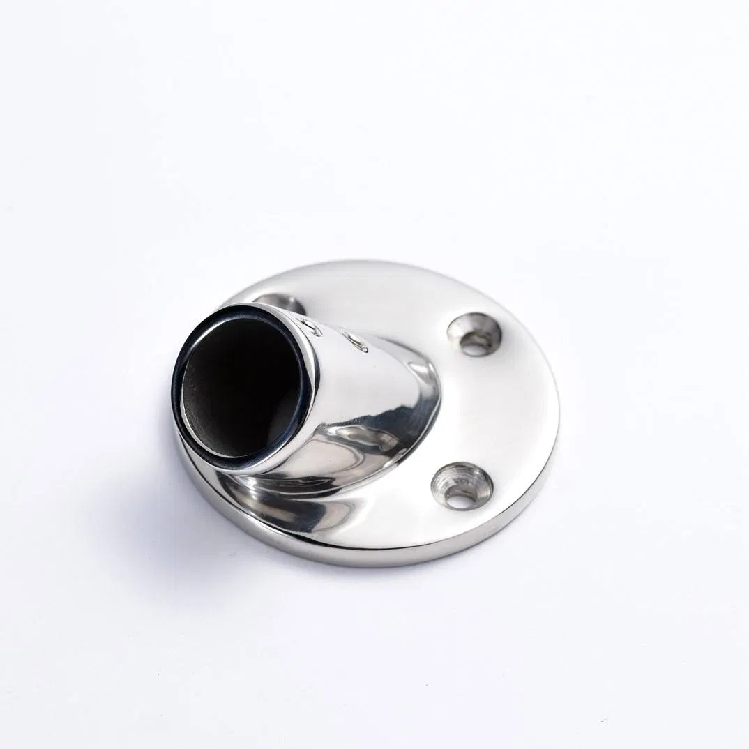 60° Round Handrail Base Fitting detail 3