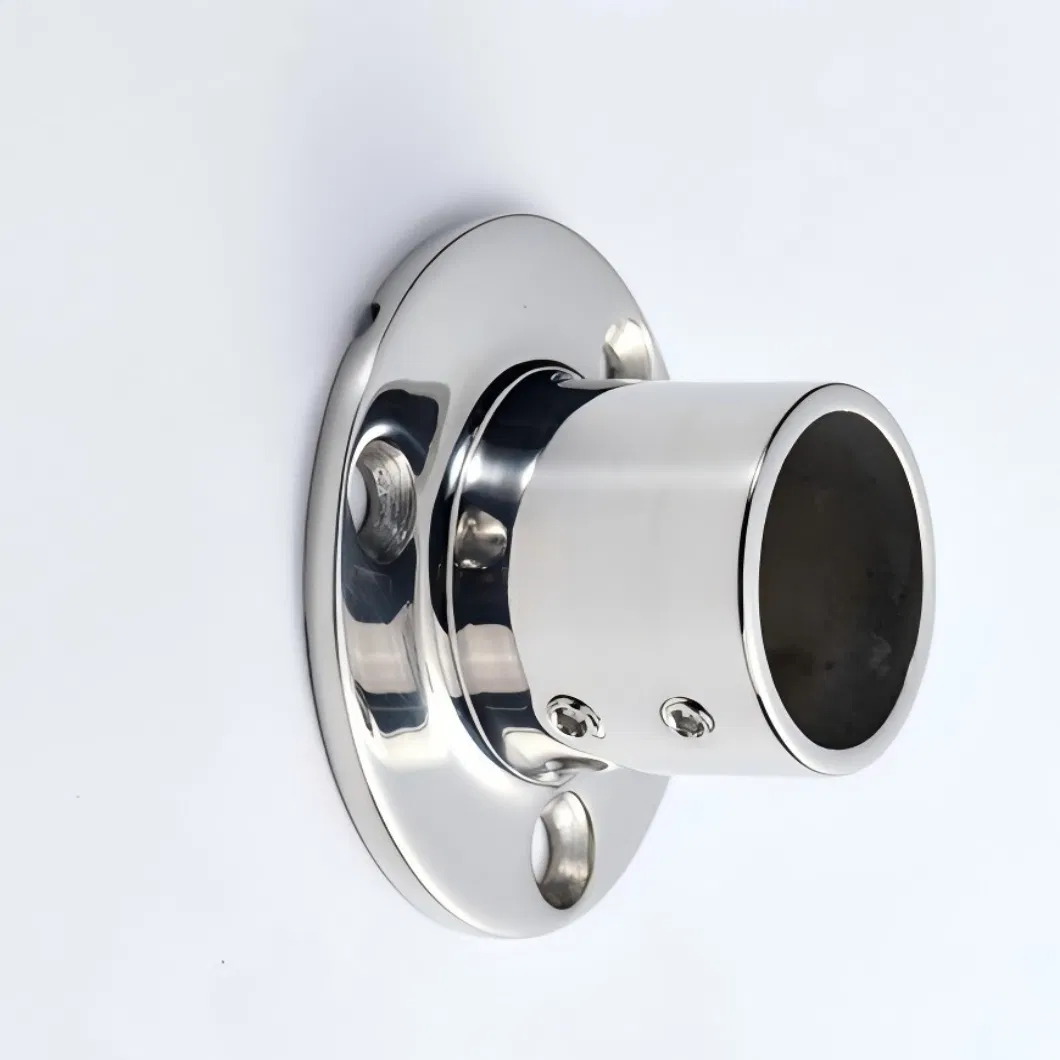 90° Round Handrail Base Fitting detail 5