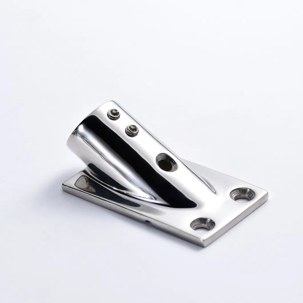 30° Rectangular Handrail Base Fitting