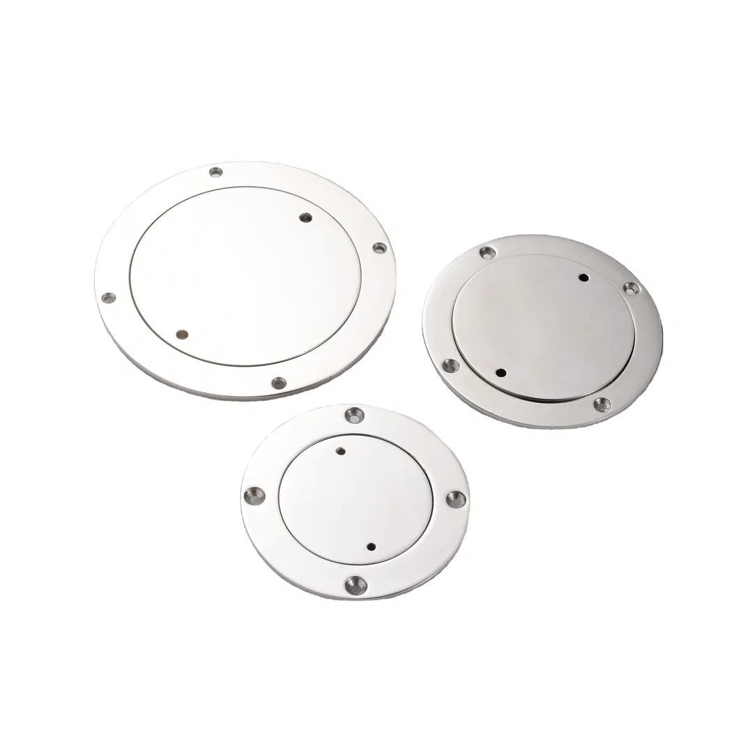 316L SS Inspection Deck Plate with Key detail 5