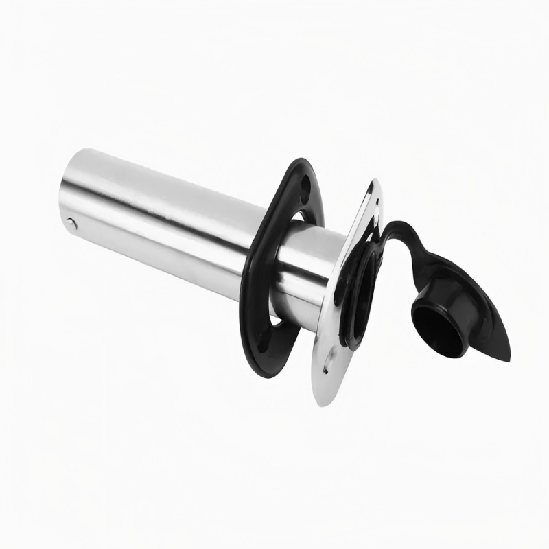 Angled Flush Mount Fishing Rod Holder detail 2