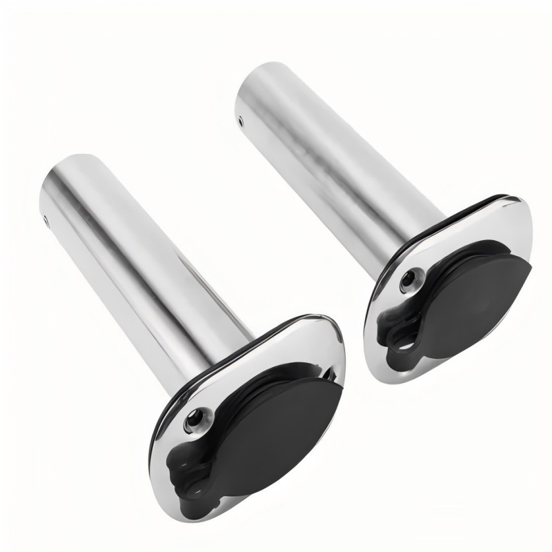 Angled Flush Mount Fishing Rod Holder detail 3