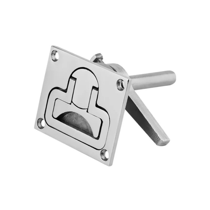 Flush Turning Lock Hatch Latch detail 2