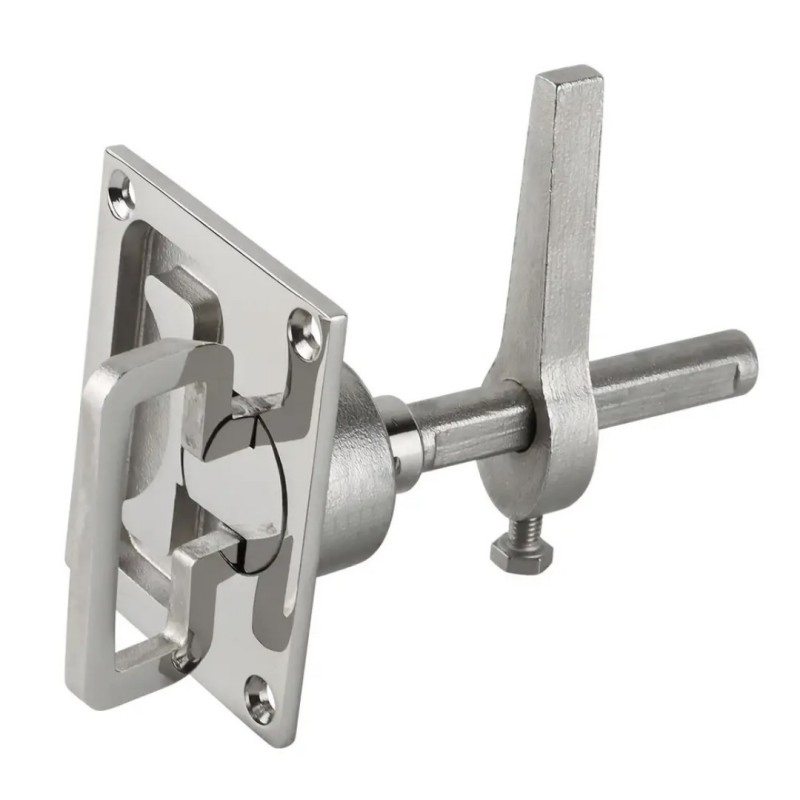 Flush Turning Lock Hatch Latch detail 3