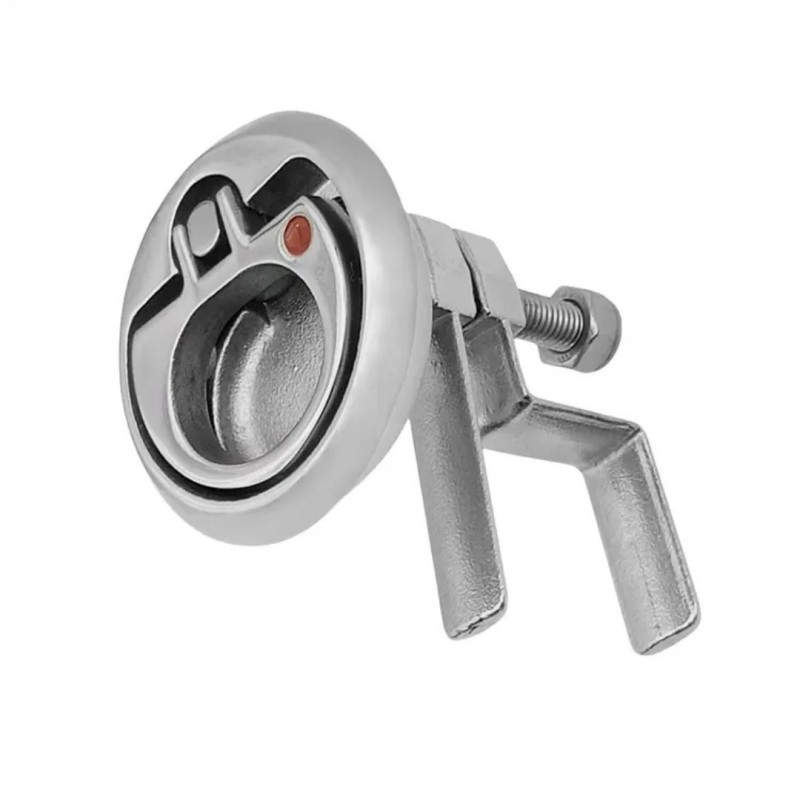 Red Dot Flush Turning Lock Latch detail 2