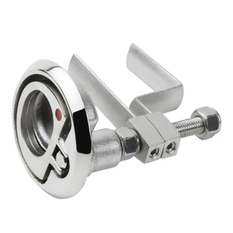 Red Dot Flush Turning Lock Latch detail 3