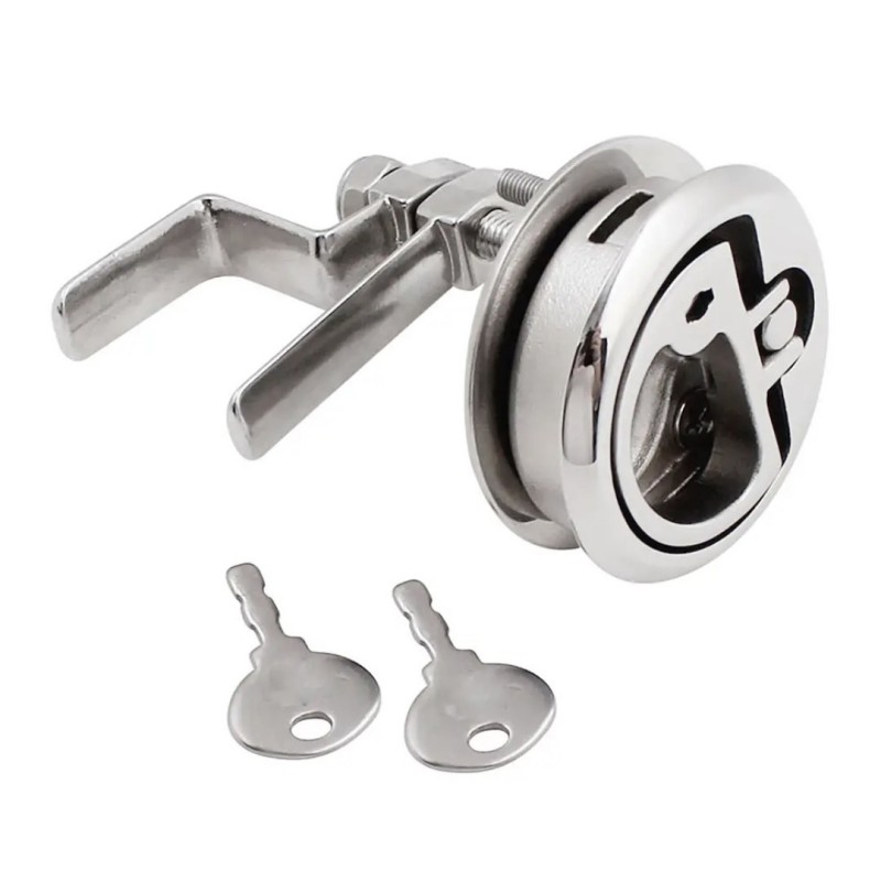 Red Dot Turning Lock Latch with Key