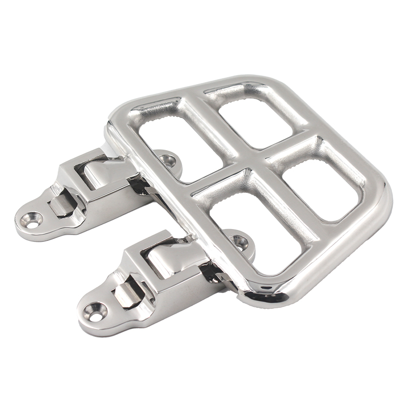 Straight Hole Double Folding Step Pedal
