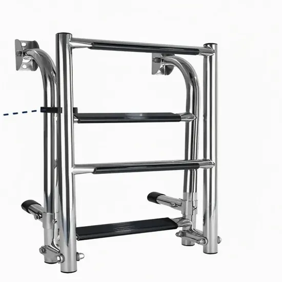 Folding Marine Boarding Ladder detail 2